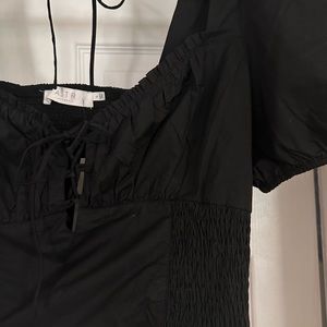 Astr the label cropped blouse